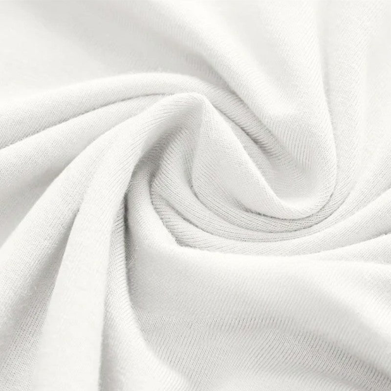 Fond de robe blanche courte tissu