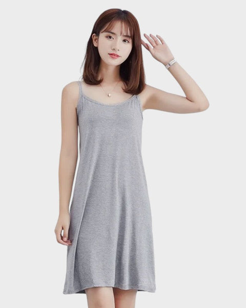 Fond de robe pour transparente - Gris / M