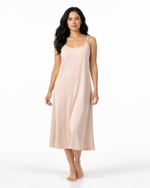 Fond de robe abricot pêche