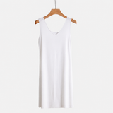 Fond de robe blanche courte article