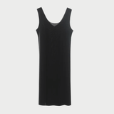 Fond de robe noir court