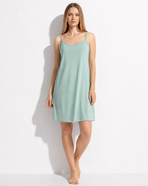 Fond de robe vert d'eau