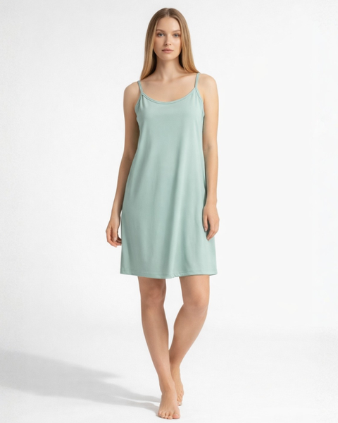 Fond de robe vert d'eau
