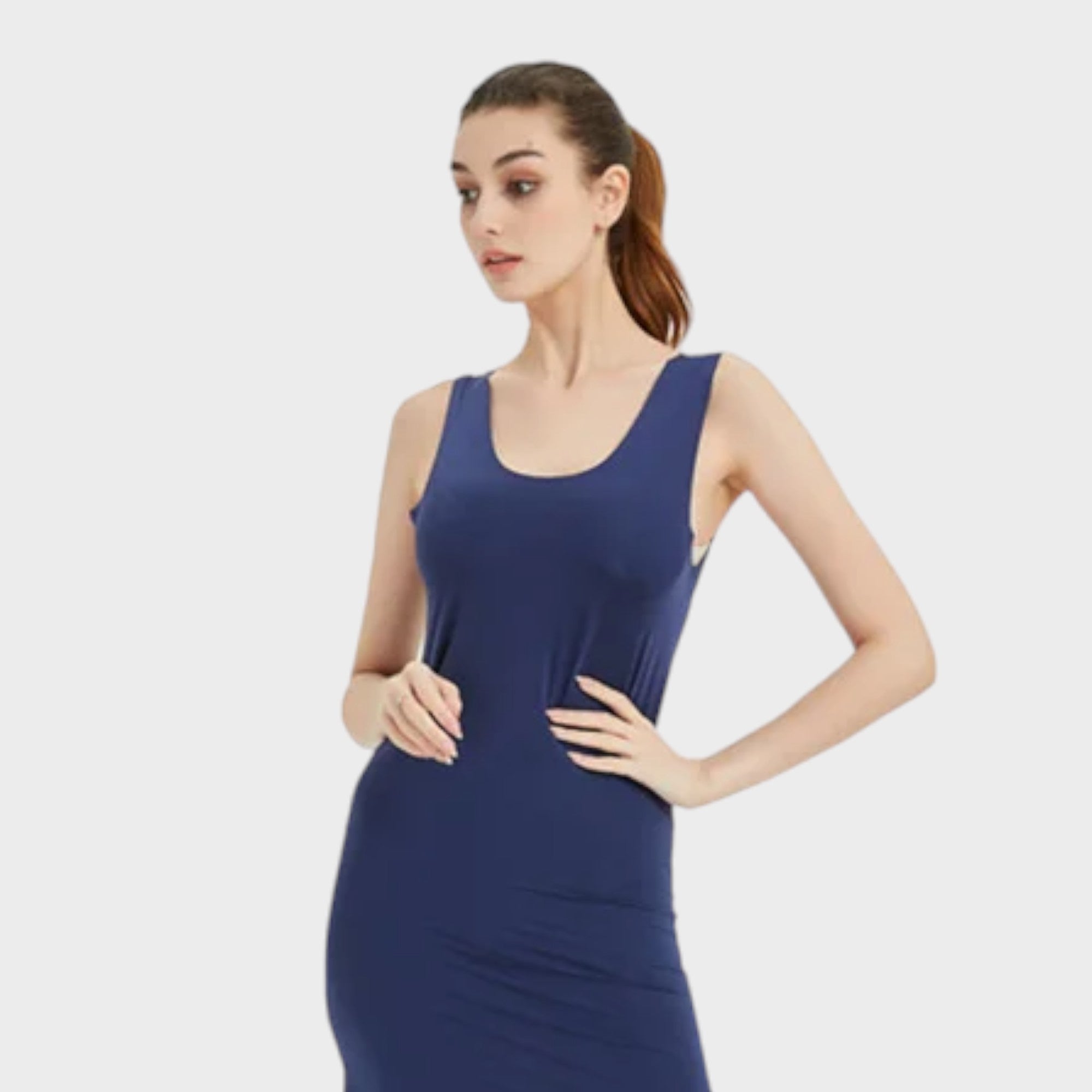 Fond de robe bleu sale